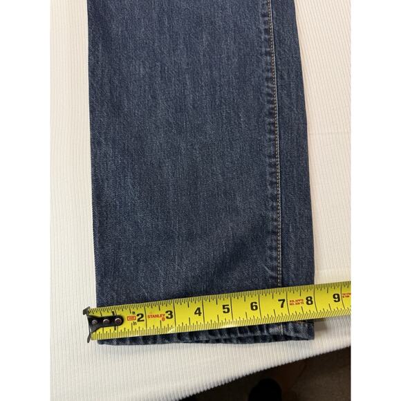 Banana Republic High Rise Straight Jeans Women’s 31/12 Tall Washwell 100% Cotton - Picture 5 of 10